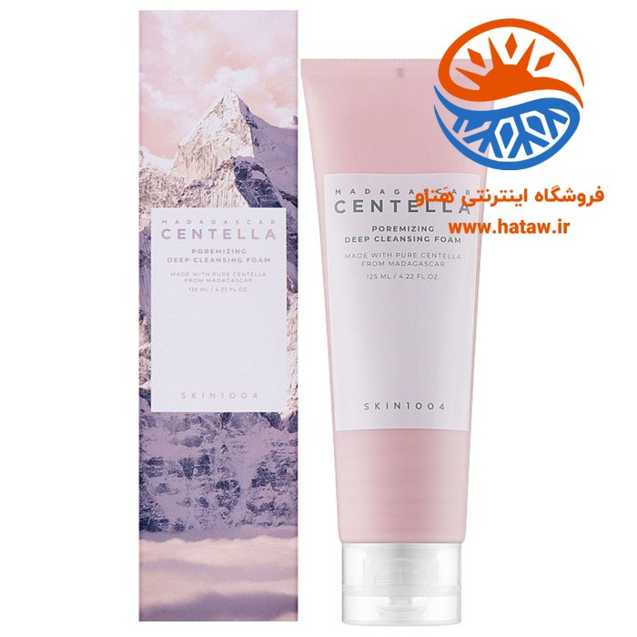 فوم تمیز کننده عمیق ماداگاسکار سنتلا اسکین 1004