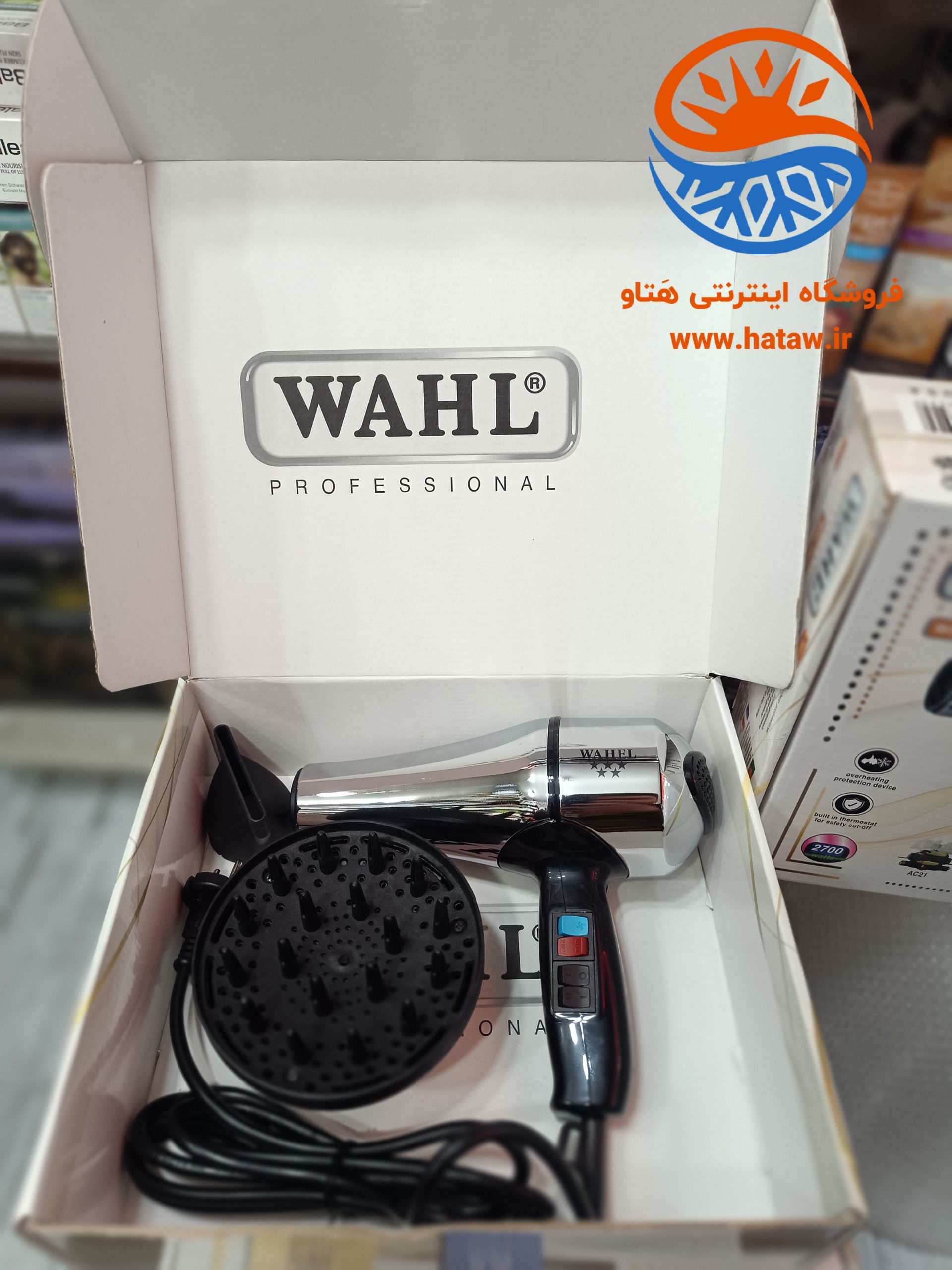 سشوار حرفه ای WAHL مدل 2024 با موتور AC-21