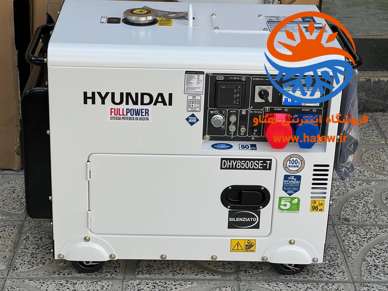 ژنراتور هیوندای مدل DHY8500SE-T دیزل